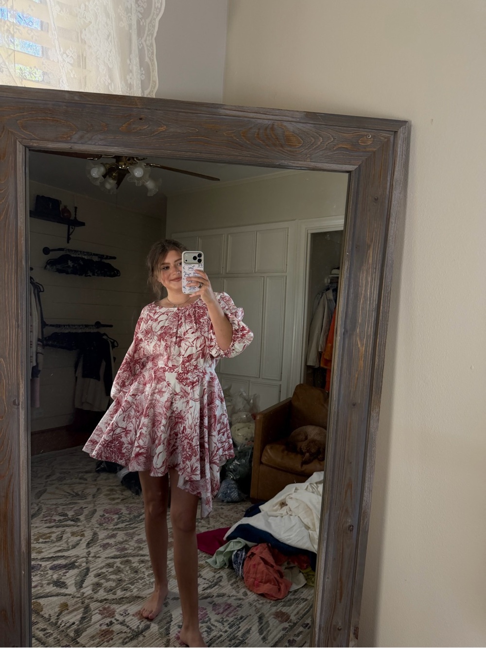 Petersyn floral mini dress